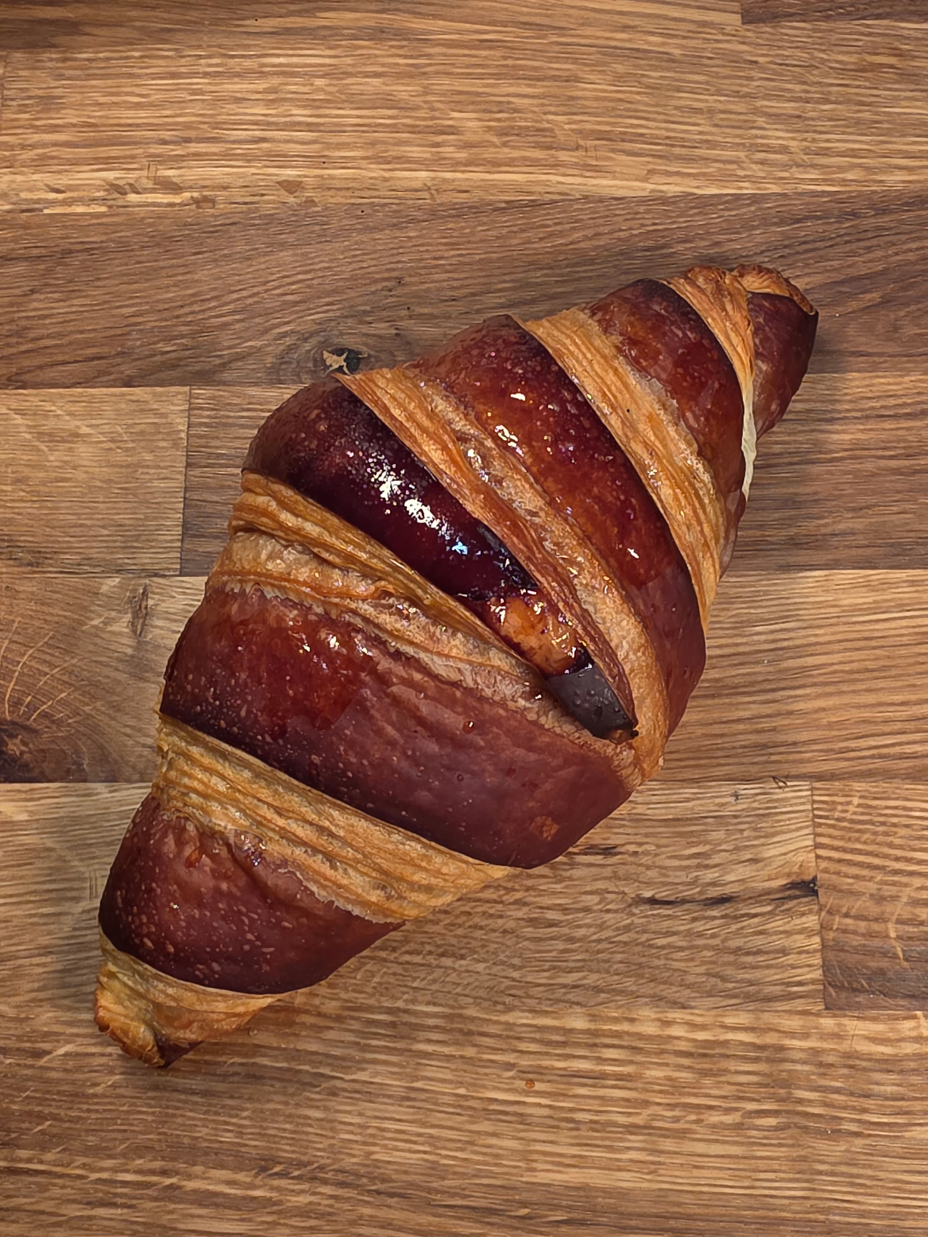 Croissant pâte à tartiner